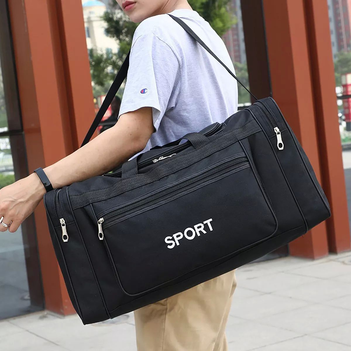 Maletas De Mano Hombre Deportiva Para Viaje Mochila De Gym.