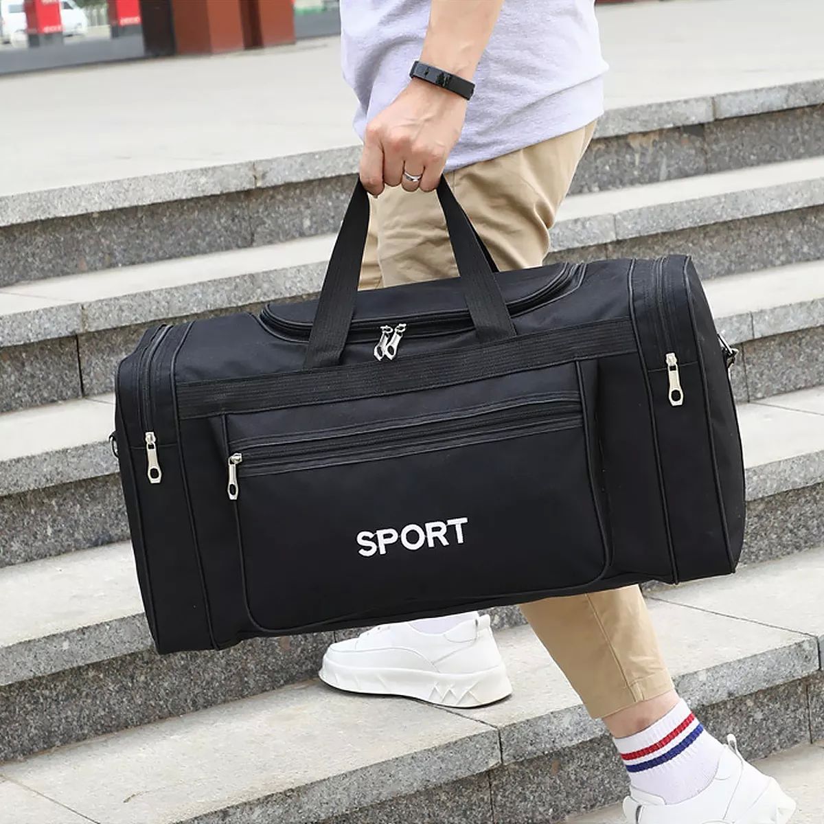 Maletas De Mano Hombre Deportiva Para Viaje Mochila De Gym.