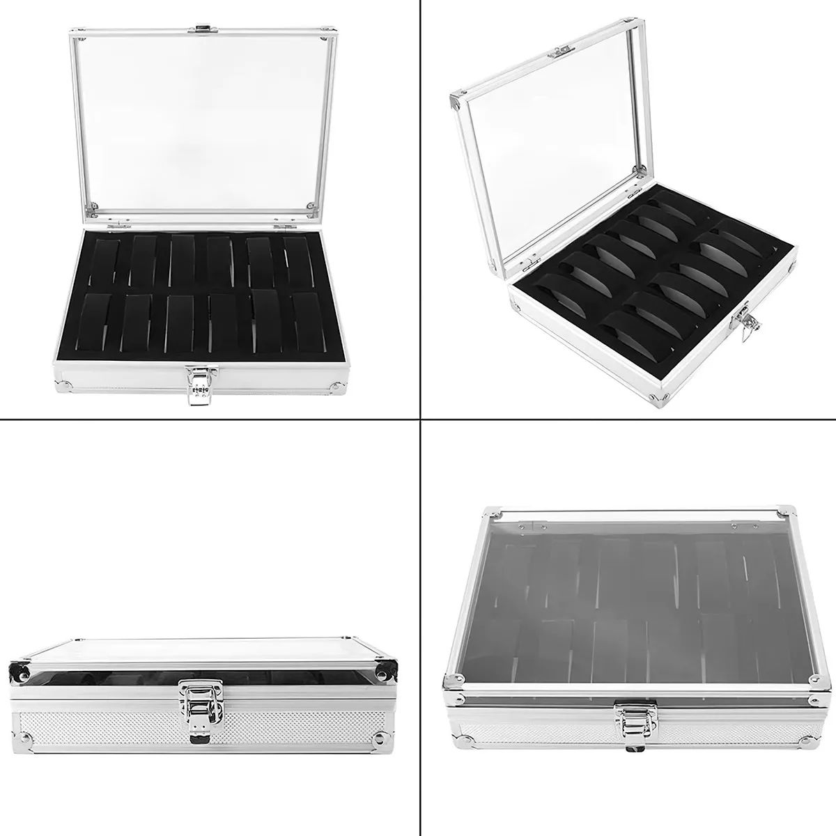 Estuche Organizador De Caja Para Relojes Y Joyas Porta Relojes.