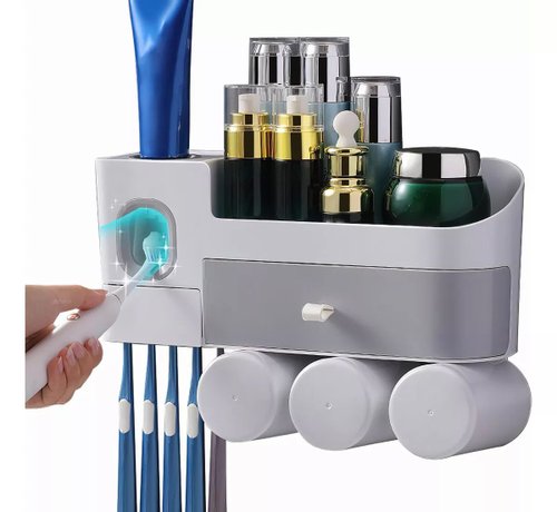 Comprar Soporte para cepillo de dientes sin rastro, soporte para cepillo de  dientes eléctrico montado en la pared para baño, soporte para cepillo de  dientes, colgador, accesorios de baño