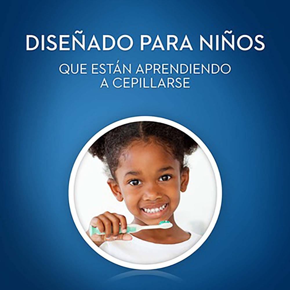 Oral B Cepillo de Dientes Kids Para Niños y Pasta Dental Infantil Con Flúor de 50 g c/u, Sin Azúcar, 12 Pack