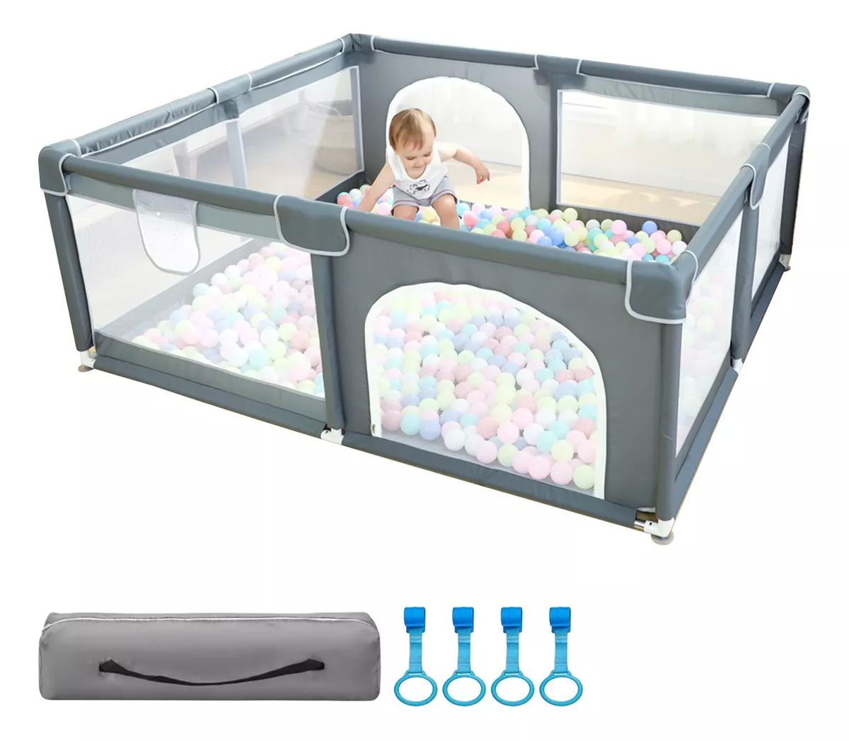 Corral Para Bebe Corralito Juego Plegable Infantil 150*180cm