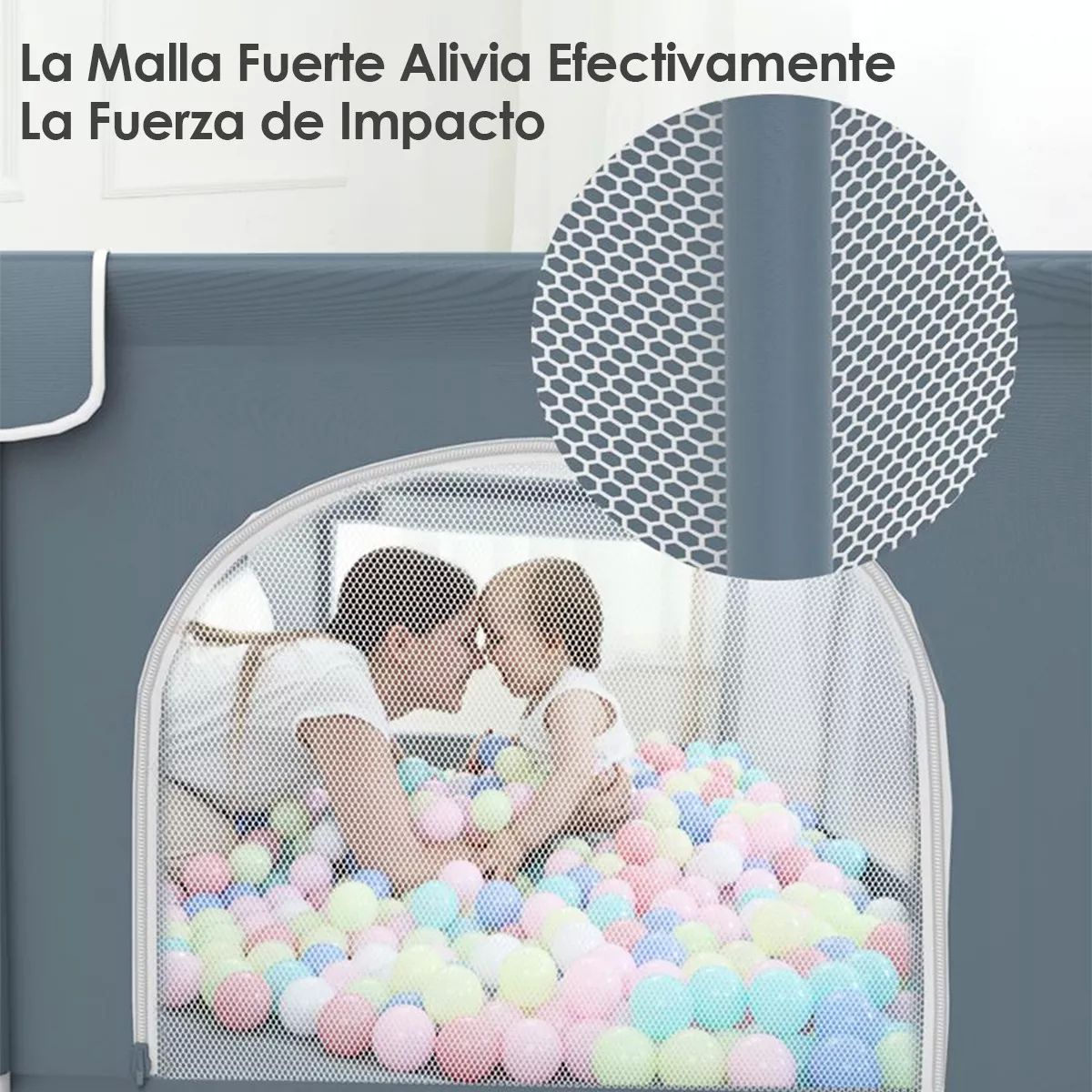 Corralito Para Bebe Plegable Infantil 1.40m Gimnasio Juegos – Little Monkey
