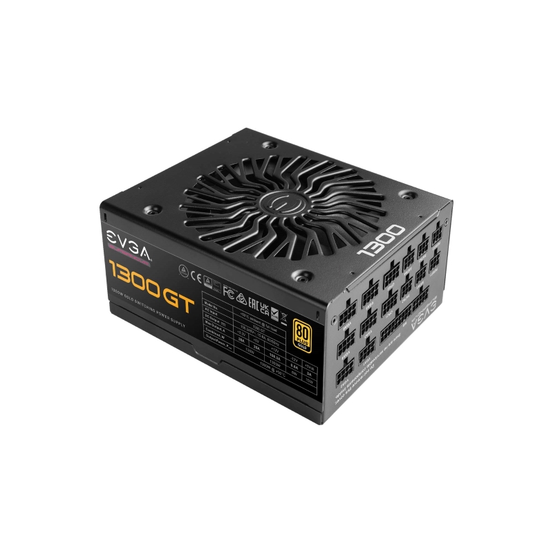 Fuente de Poder EVGA SuperNOVA 1300 GT 80 PLUS Gold, Modular, 24-pin ATX, 135mm, 1300W