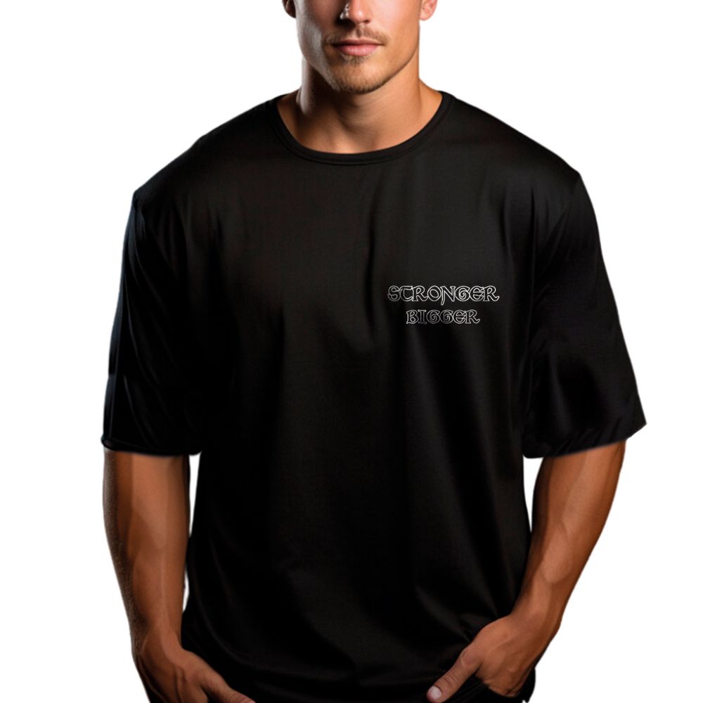 Playera Entrenamiento Zeuz stronger UNISEX Corte Oversize