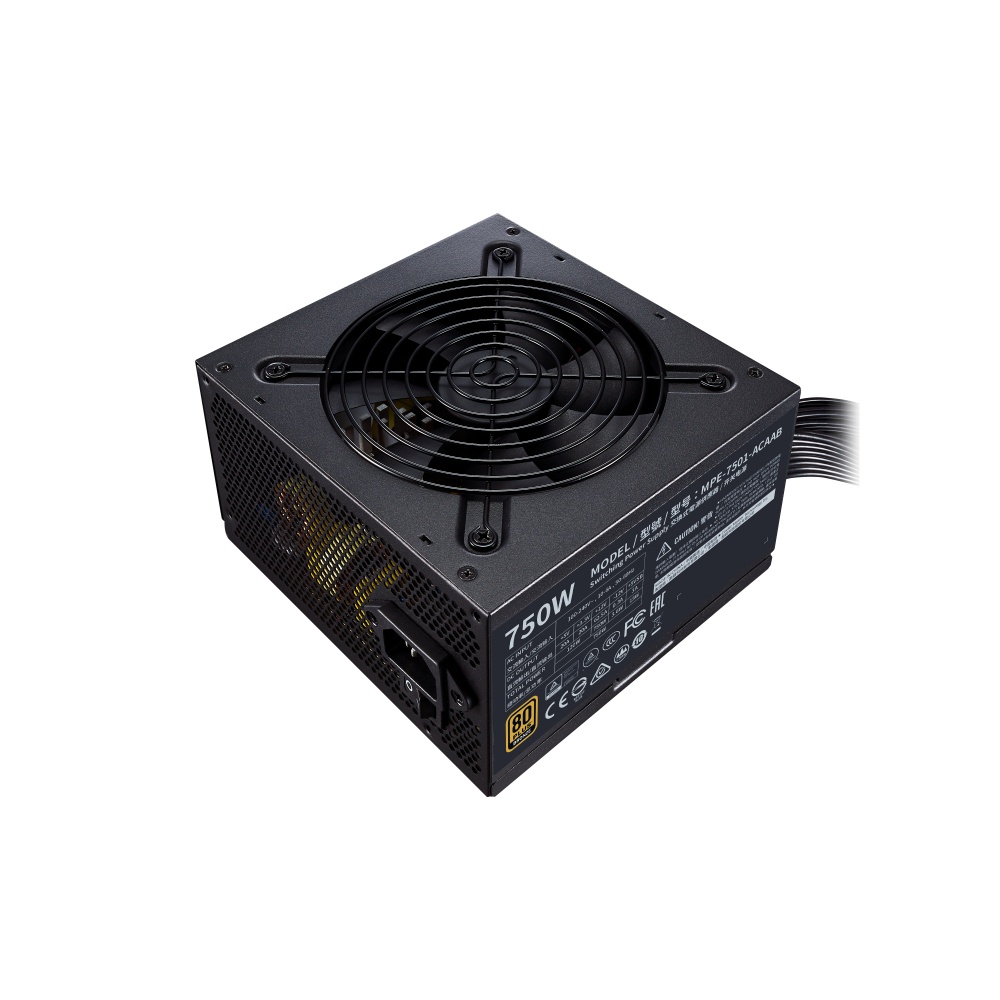 Fuente de Poder Cooler Master MWE 750 BRONZE V2 80 PLUS Bronze, 20+4 pin ATX, 120mm, 750W