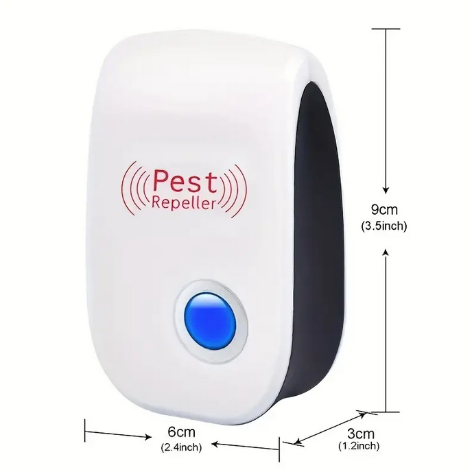 Repelente ultrasónico de mosquitos, cucarachas, ratones, etc