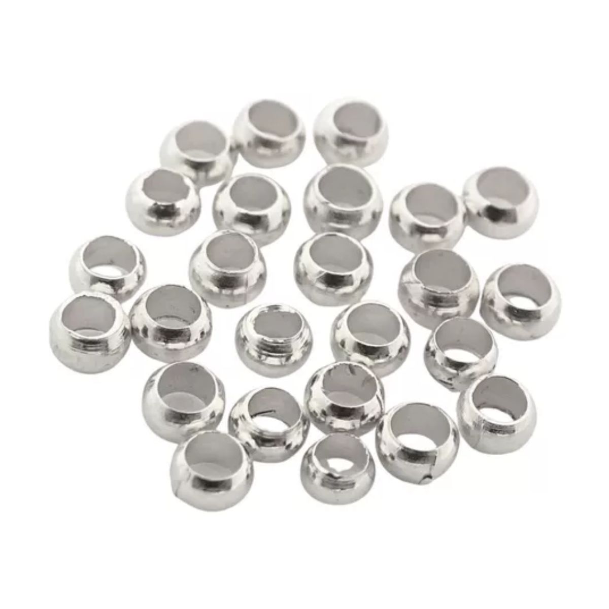 Grapa Remache 2mm Para Bisutería 200 Pz plata