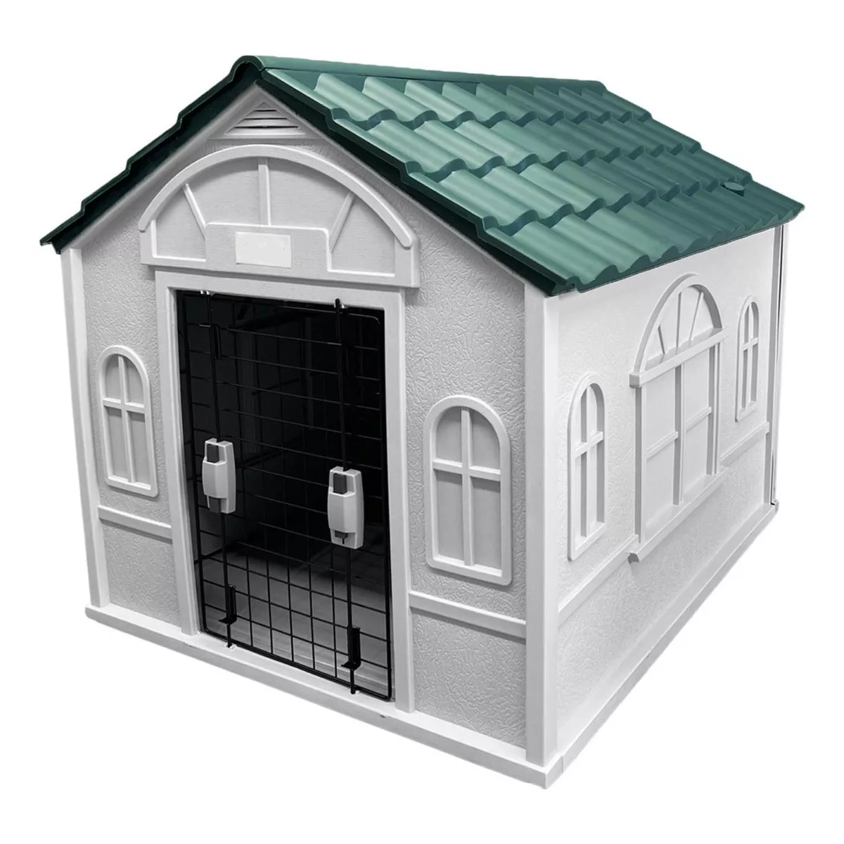 Casa Termica Para Perros Con Puerta Razas Pequeñas 75x63x65 Verde