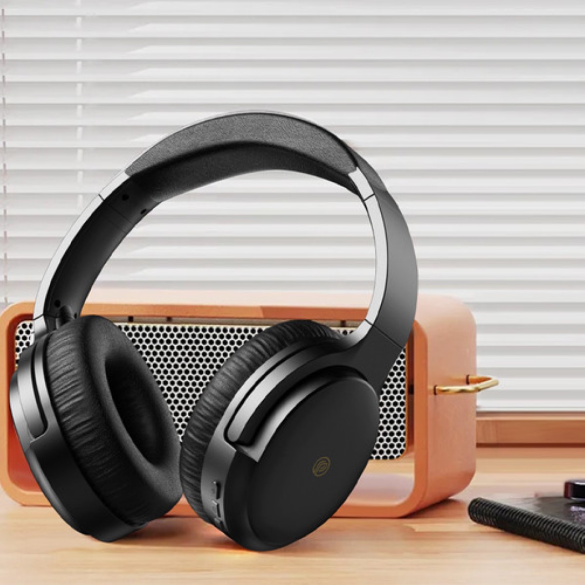 Audifonos Cancelacion Ruido Diadema Inalámbrico Bluetooth negro