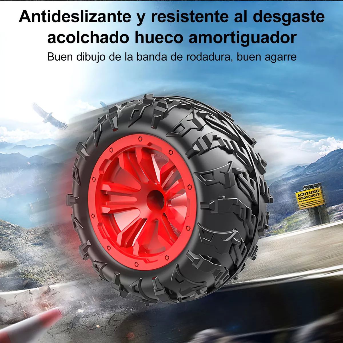 Carros Control Remoto Escalada Juguetes Para Niños + 2 Pilas color NEGRO