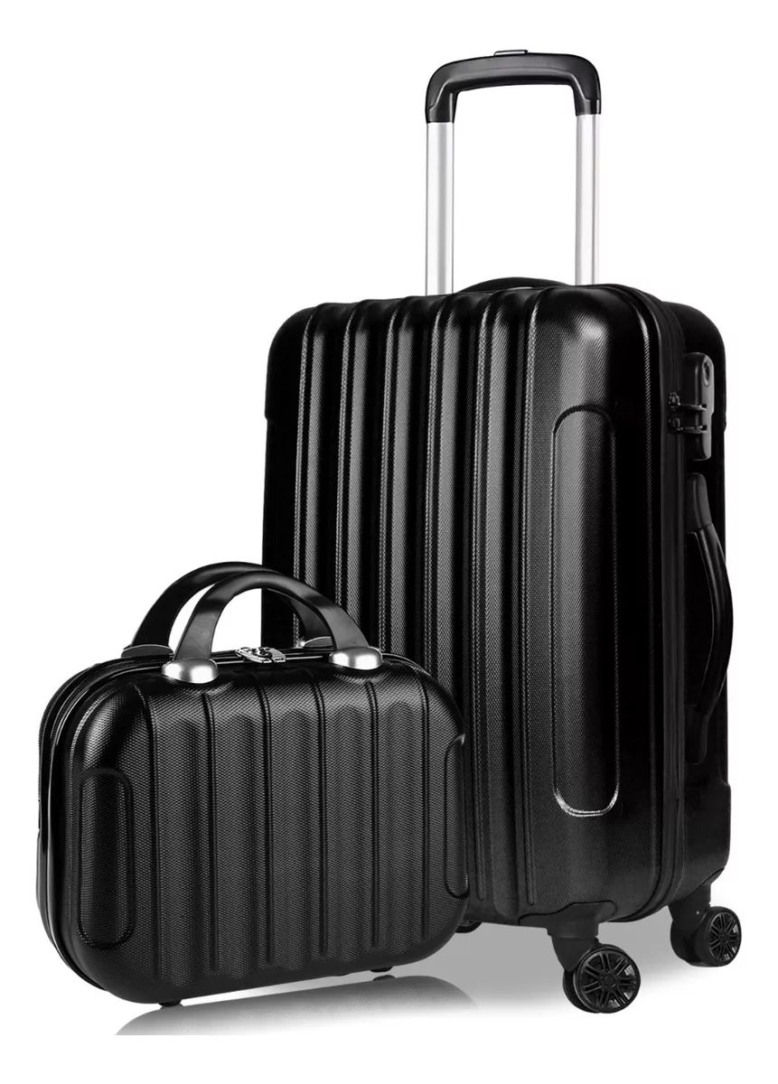  JMMS Maleta pequeña, maleta de viaje de mano con candado, maleta  pequeña, equipaje a cuadros con 4 ruedas con cerradura estable maleta  mediana sobre ruedas : Ropa, Zapatos y Joyería