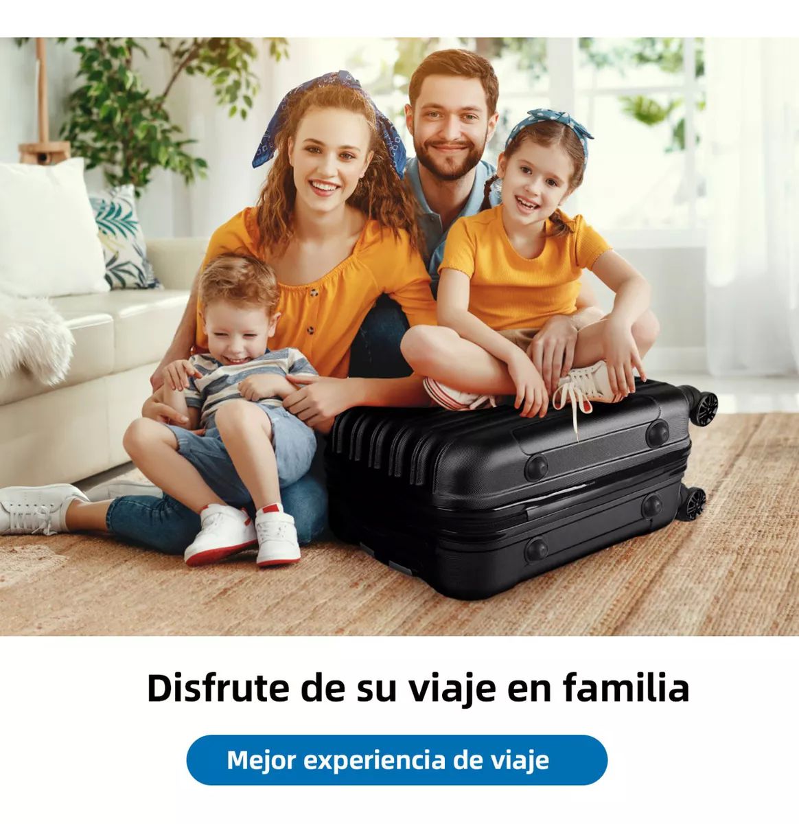 Set Maleta Equipaje Mano De Viaje 14in+20in 10kg C/ruedas 4.