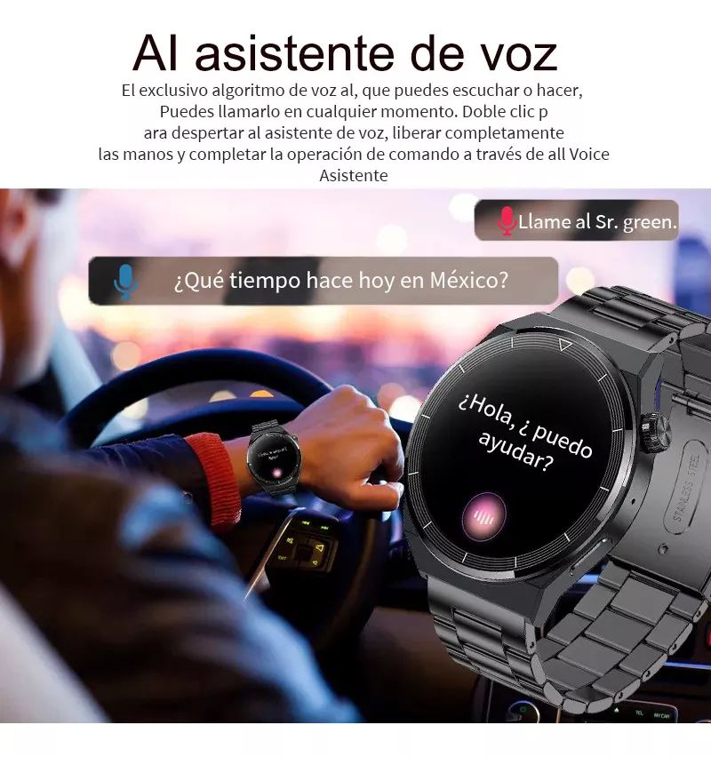 Reloj Inteligente Foxbox-bluetooth Deportivo E Impermeable