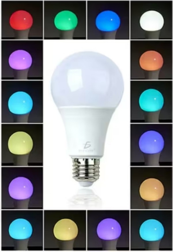 Foco LED colores RGB con control remoto 5w 