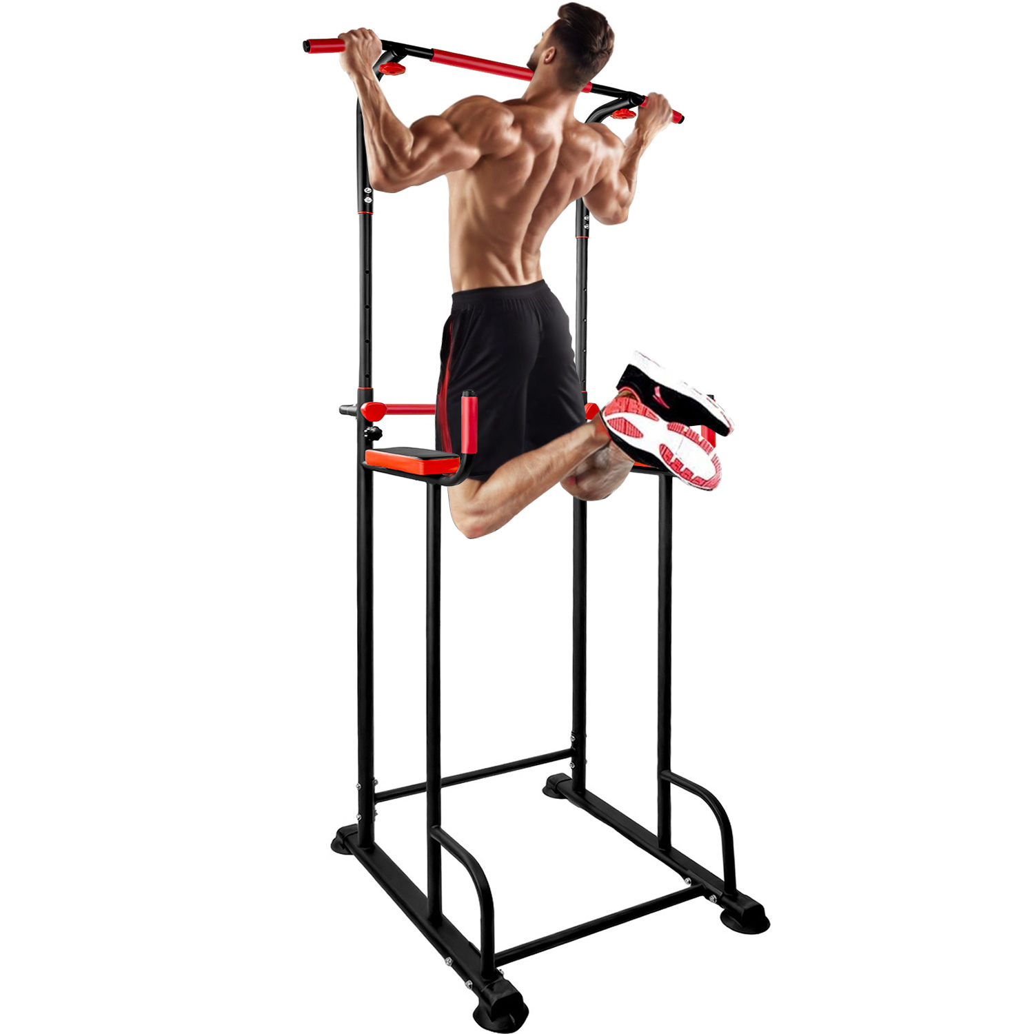 Torre Multifuncional Abdominales Dominadas Power Rack 