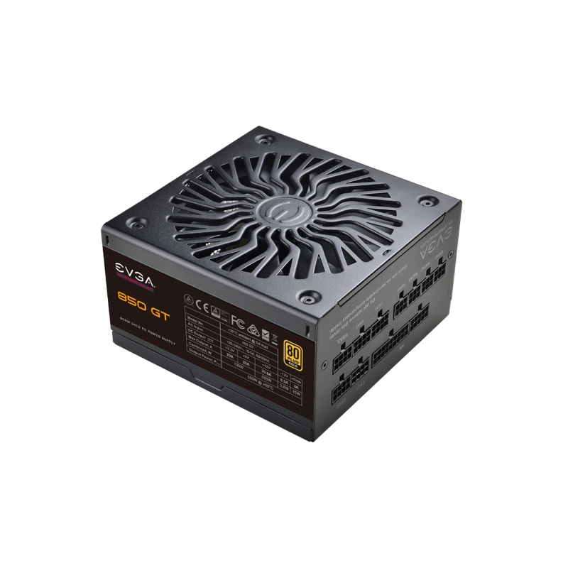 Fuente de Poder EVGA 850 BQ 80 PLUS Bronze, ATX, 24-pin ATX, 850W