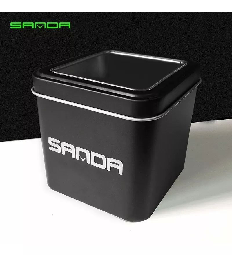 Reloj Sanda 3133 Hombres Digital Moda Deportiva Impermeable color NEGRO