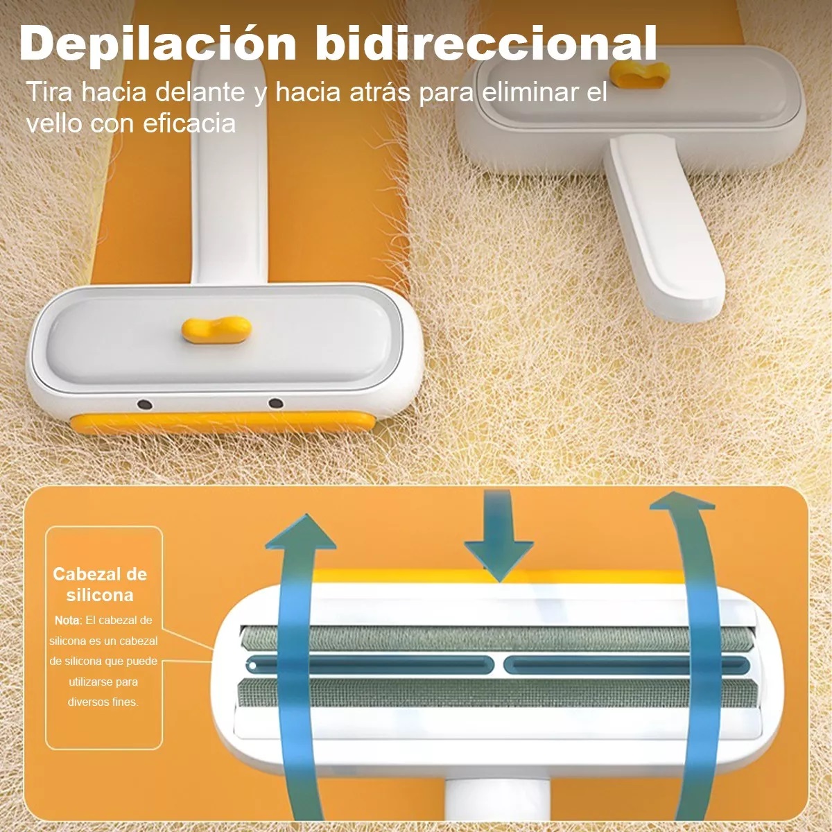 Rodillo Quita Pelusas Pelo Removedor Mascota Alfombra Hogar