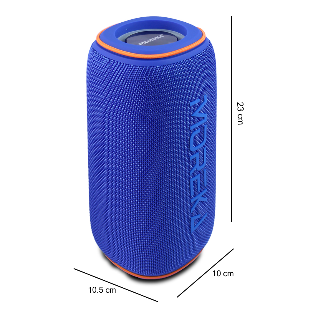 BOCINA BLUETOOTH MOREKA-M368 APRUEBA DE AGUA FM USB FM AUX