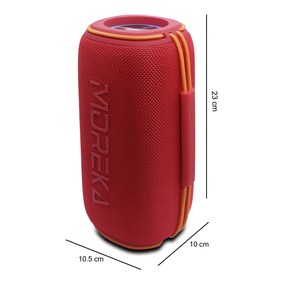 BOCINA BLUETOOTH MOREKA-M368 APRUEBA DE AGUA FM USB FM AUX