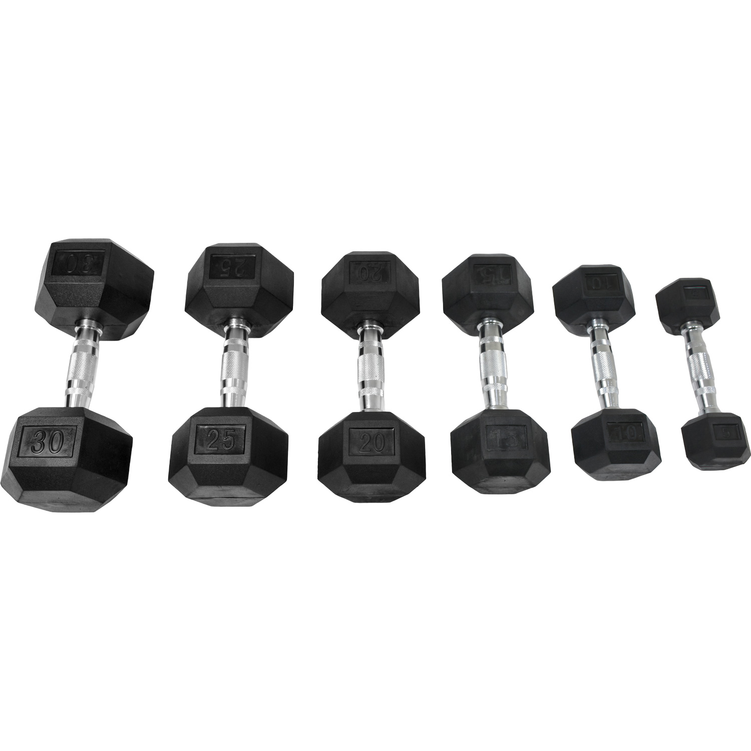 Rack 12 Pesas Hexagonales Mancuernas 5-30 Lb Soporte Estante