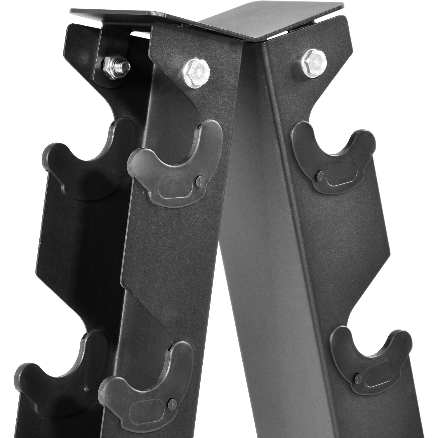 Rack 12 Pesas Hexagonales Mancuernas 5-30 Lb Soporte Estante