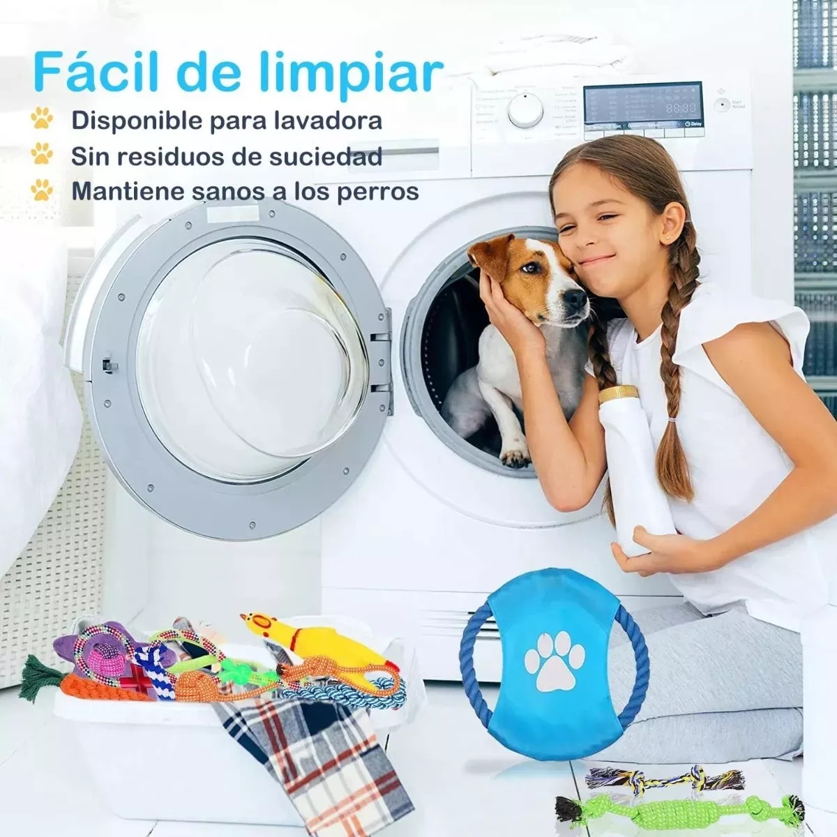 Juguetes De Cuerda Para Perro Morder Paquete De 20pzs