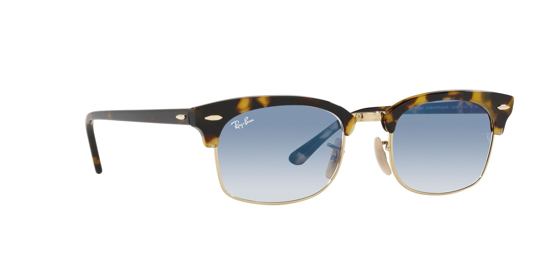 Lente de Sol Ray ban  0RB3916 Clubmaster Square Atemporal