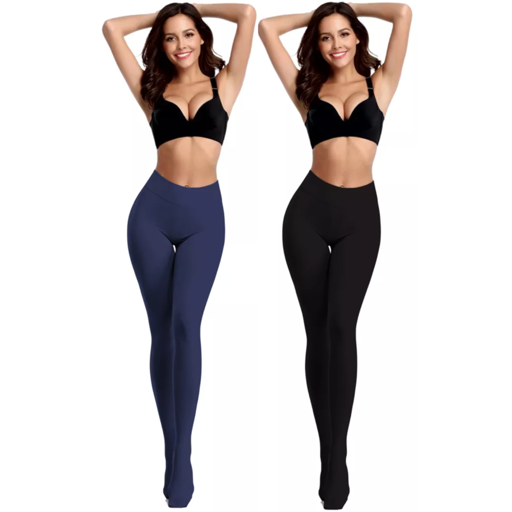 Set 2 Mallones Térmicos Mujer Stretch Leggins Mayon Mallas