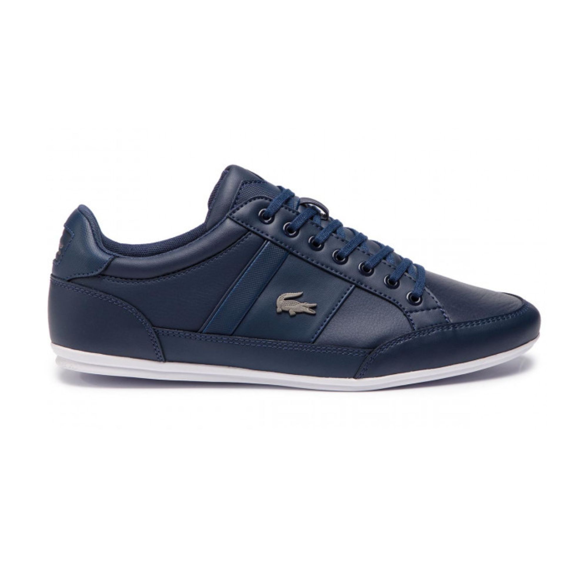 Tenis Lacoste Chaymon BL 1 Azul Marino Hombre Originales 7-37CMA0094092