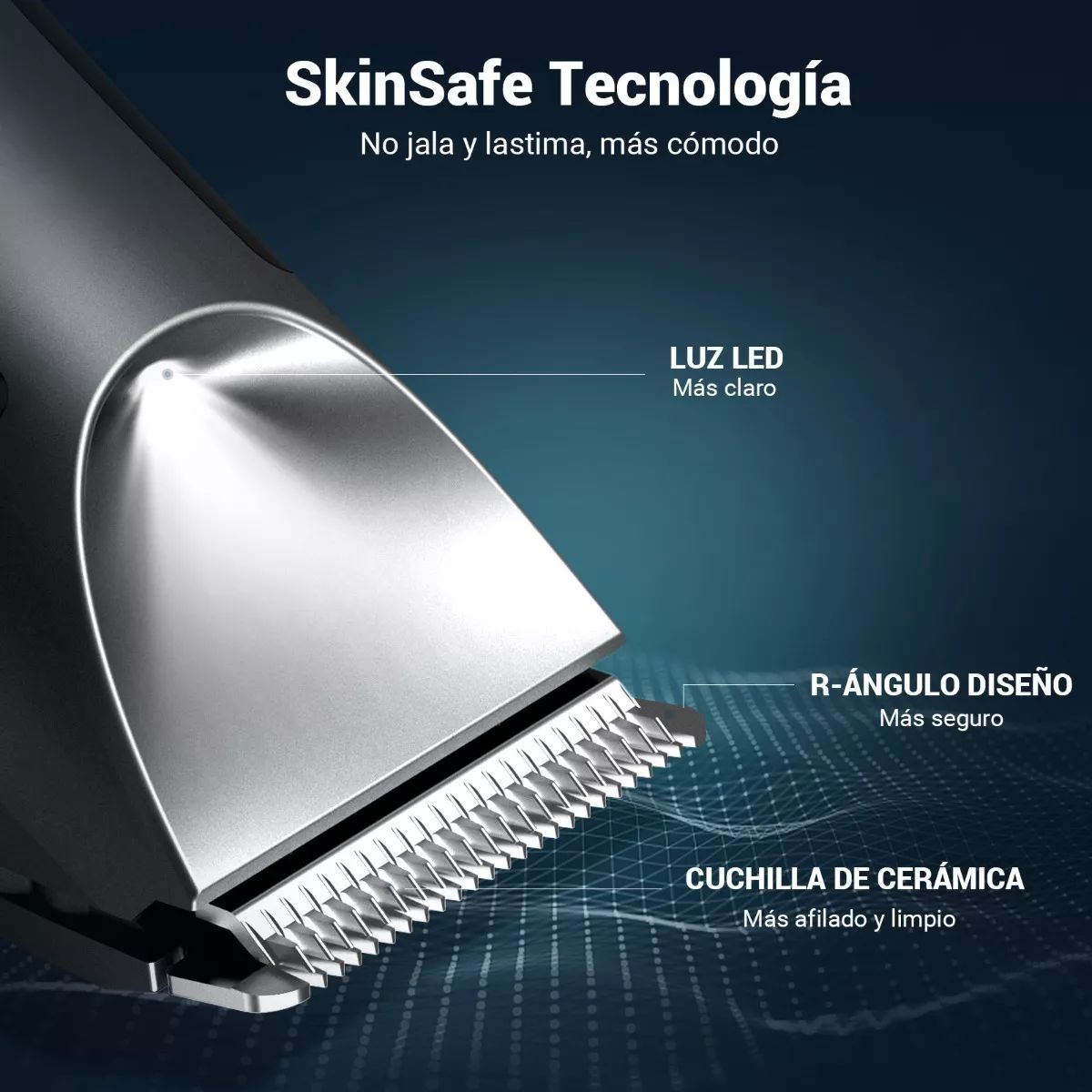 Máquina De Corte Kensen De Pelo Corporal Profesional