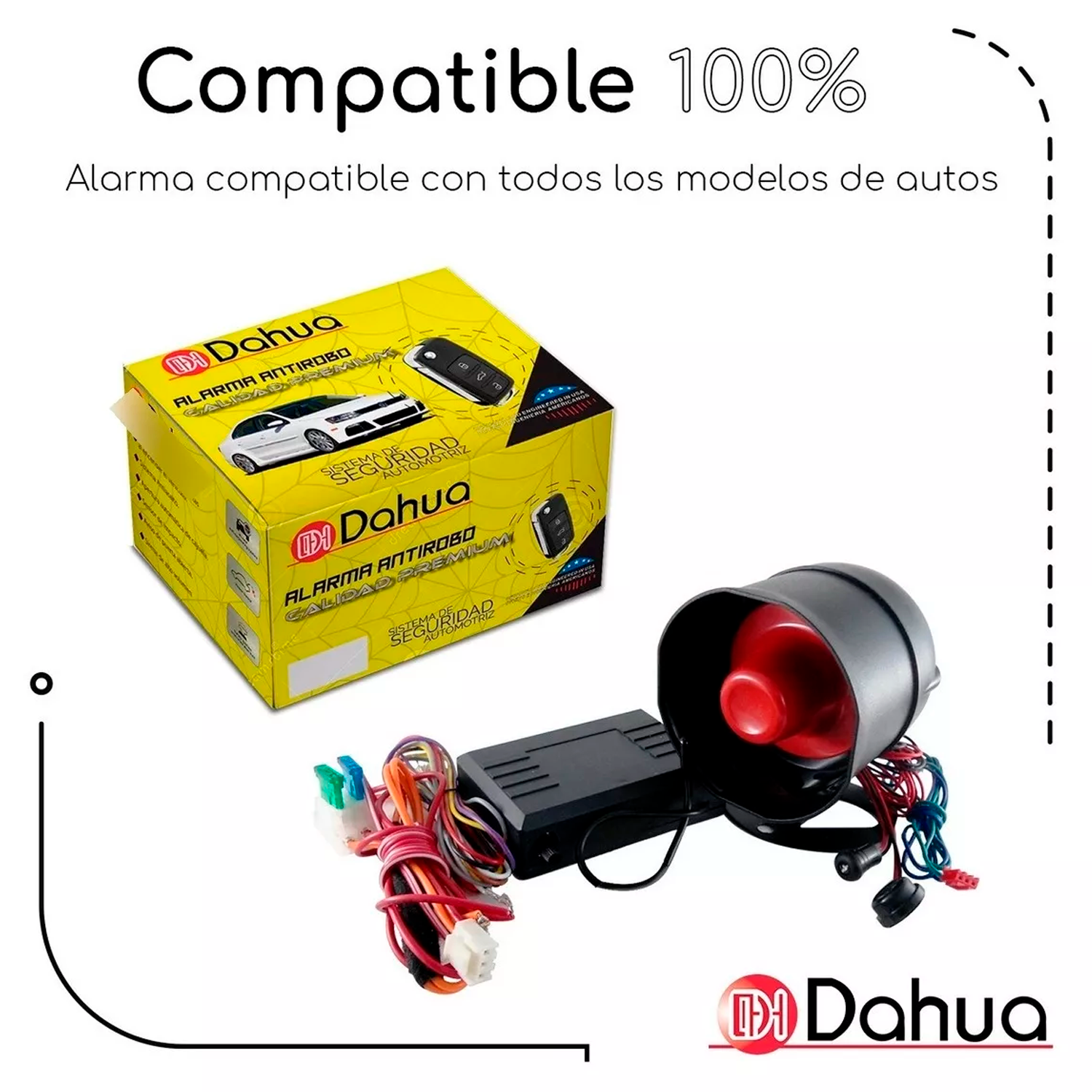 Alarma de seguridad para Auto Coche Universal dispositivo Antirrobo DAL016