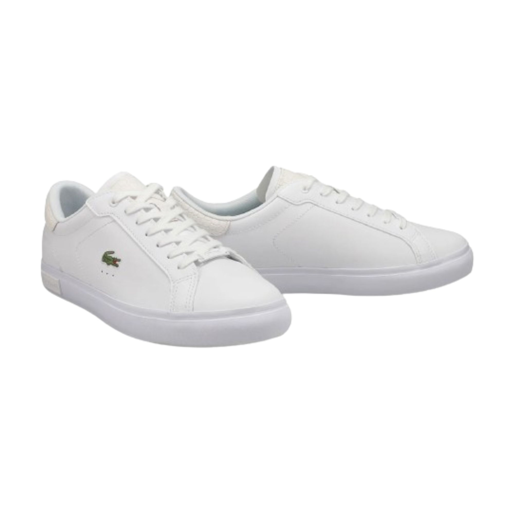 Tenis Lacoste Powercourt Blanco Dama Originales 7-41SMA003021G