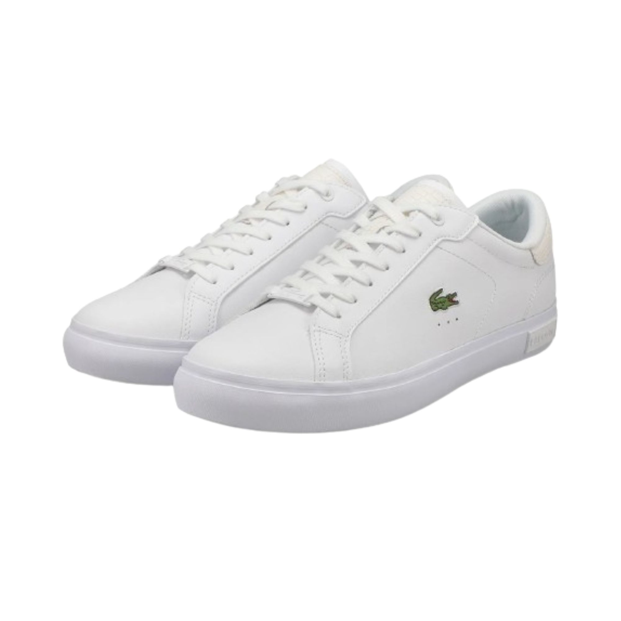 Tenis Lacoste Powercourt Blanco Dama Originales 7-41SMA003021G