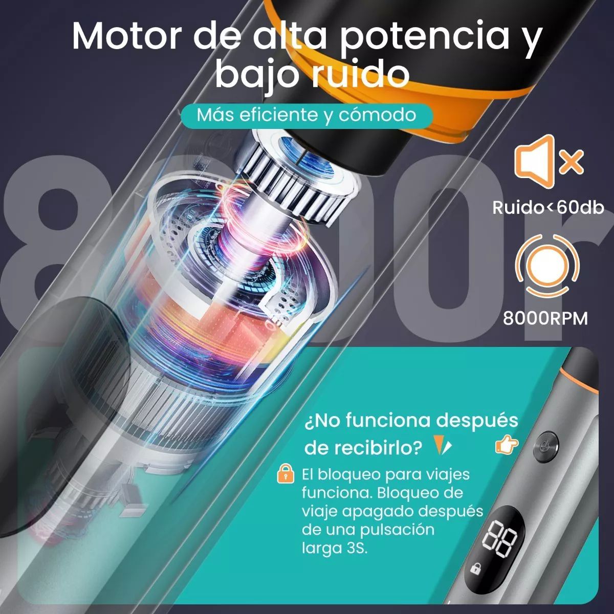 Rasuradora Eléctrica Recortadora De Barba Y Precisión 3 En 1