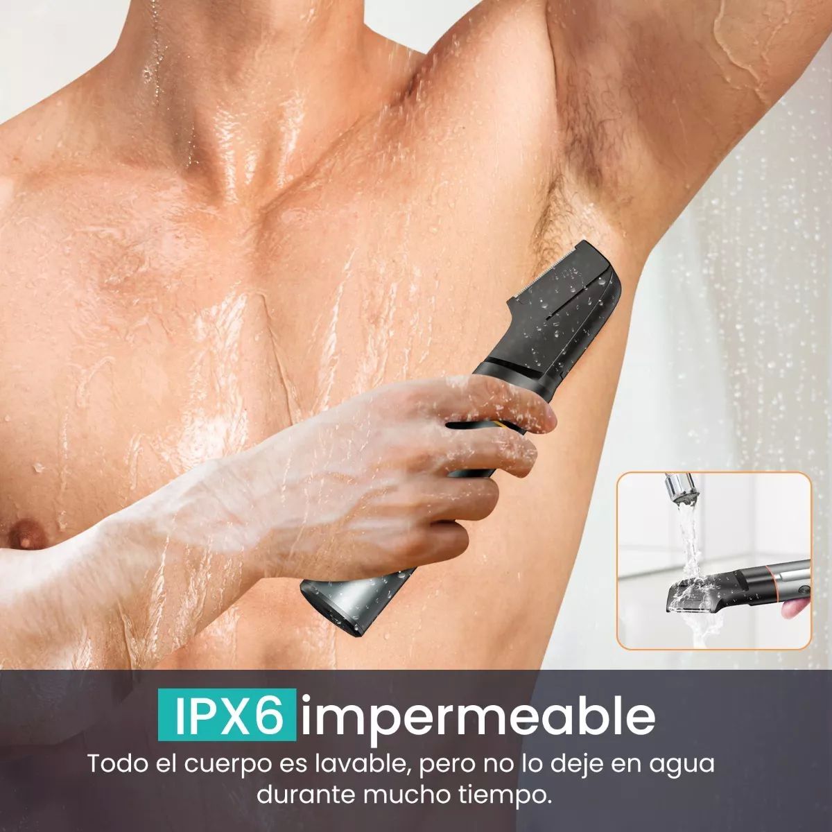 Rasuradora Eléctrica Recortadora De Barba Y Precisión 3 En 1