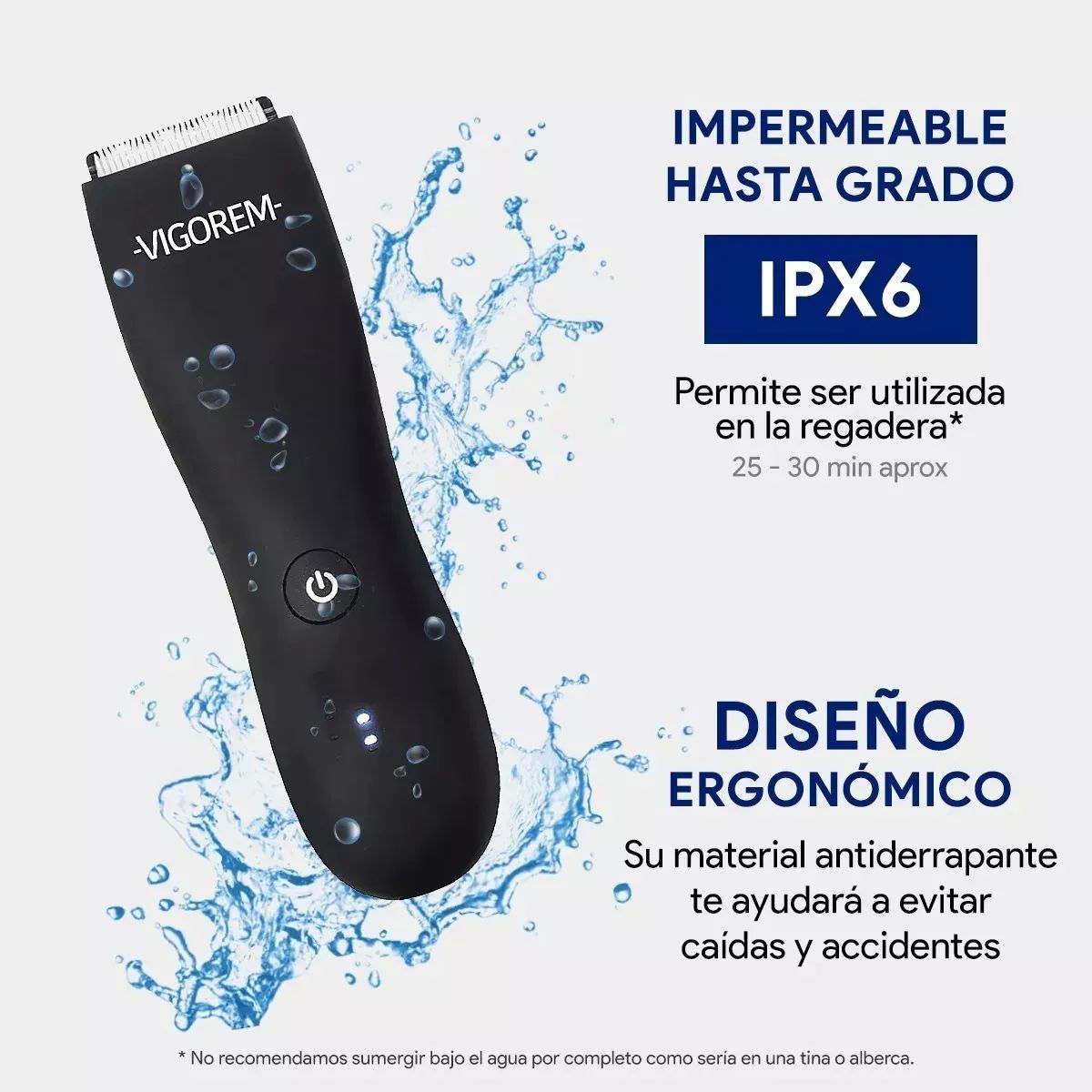 Rasuradora Cortadora Depila Hombre Vigorem Pro Cuerpo Entero