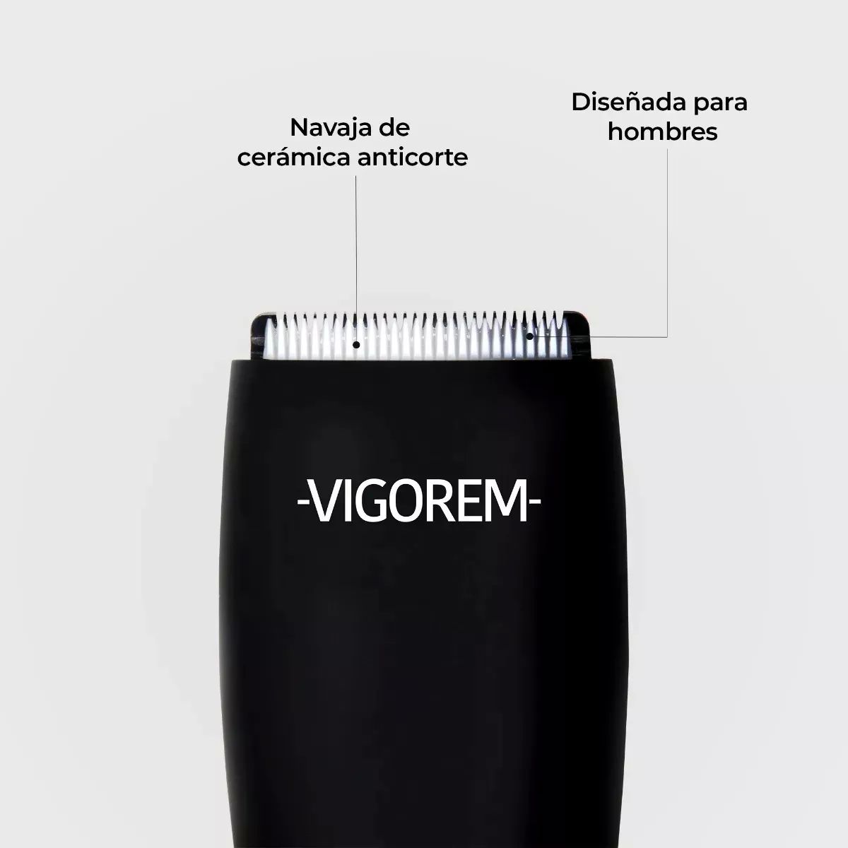 Rasuradora Cortadora Depila Hombre Vigorem Pro Cuerpo Entero