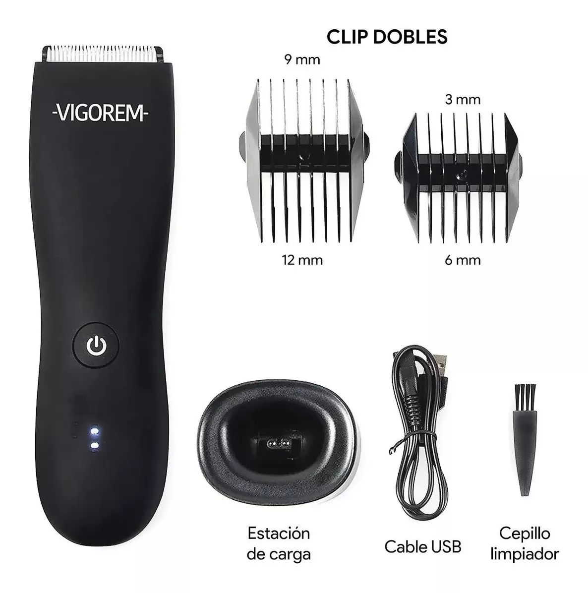 Rasuradora Cortadora Depila Hombre Vigorem Pro Cuerpo Entero