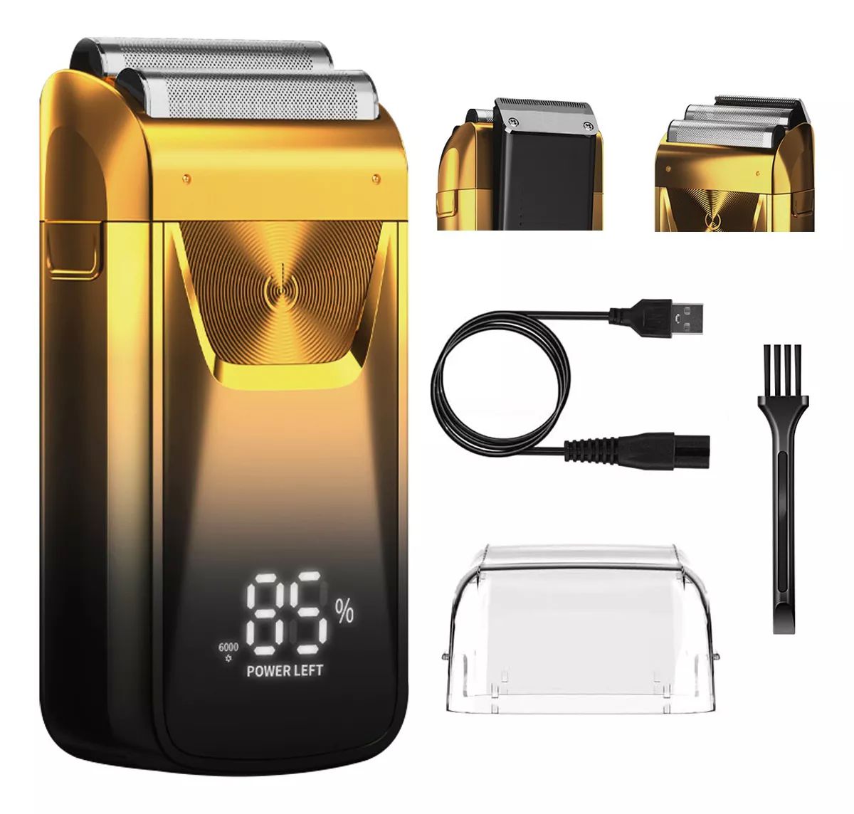 Rasuradora Eléctrica Barba Afeitadora Hombre Cortadora Pelo