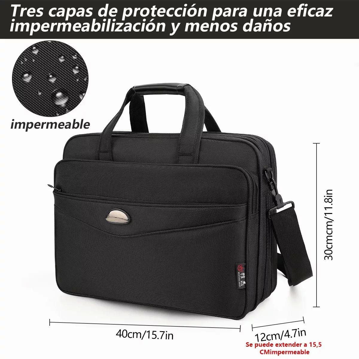 Portafolio Maletín Para Laptop Ejecutivo Crossbody