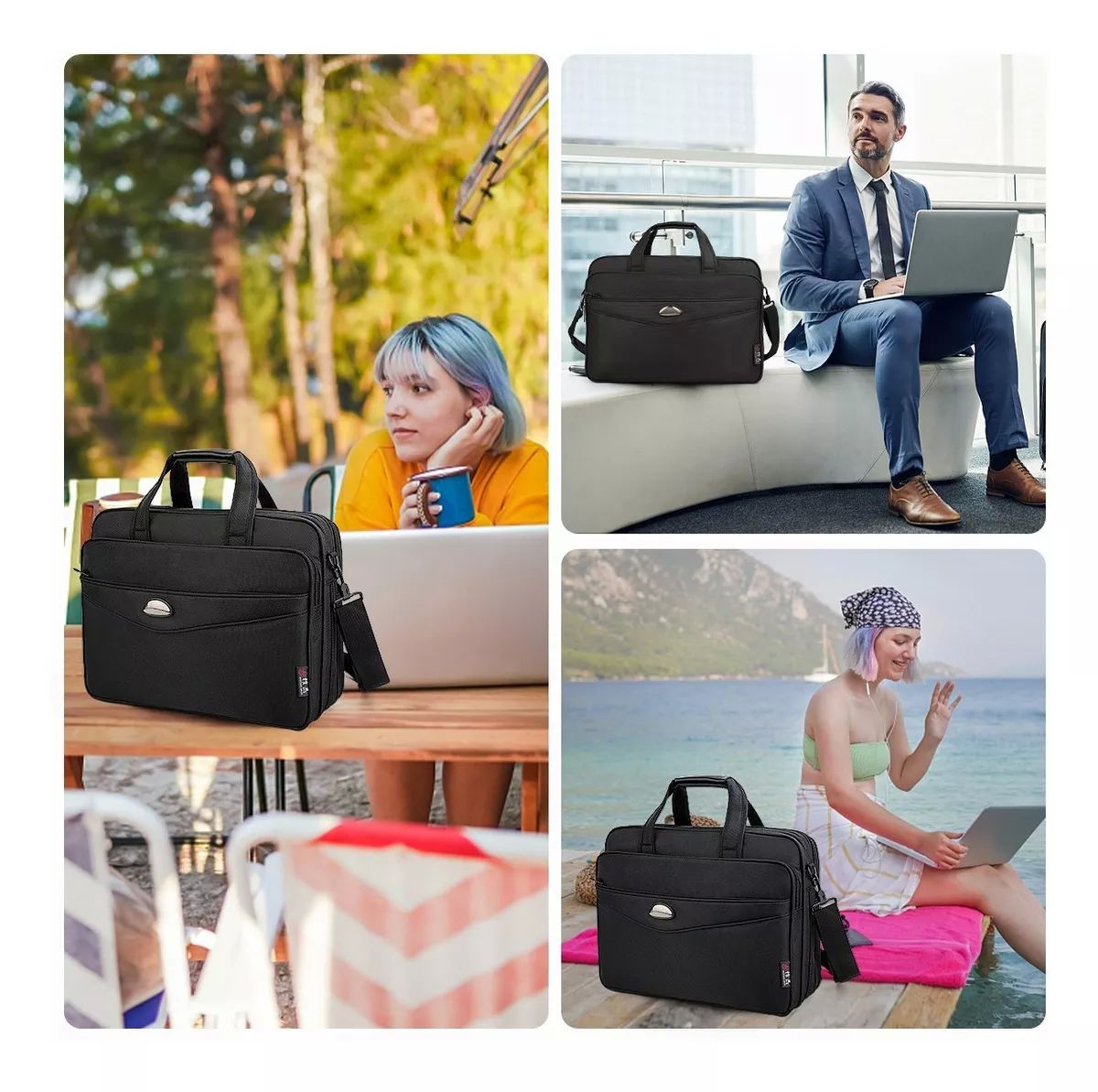 Portafolio Maletín Para Laptop Ejecutivo Crossbody