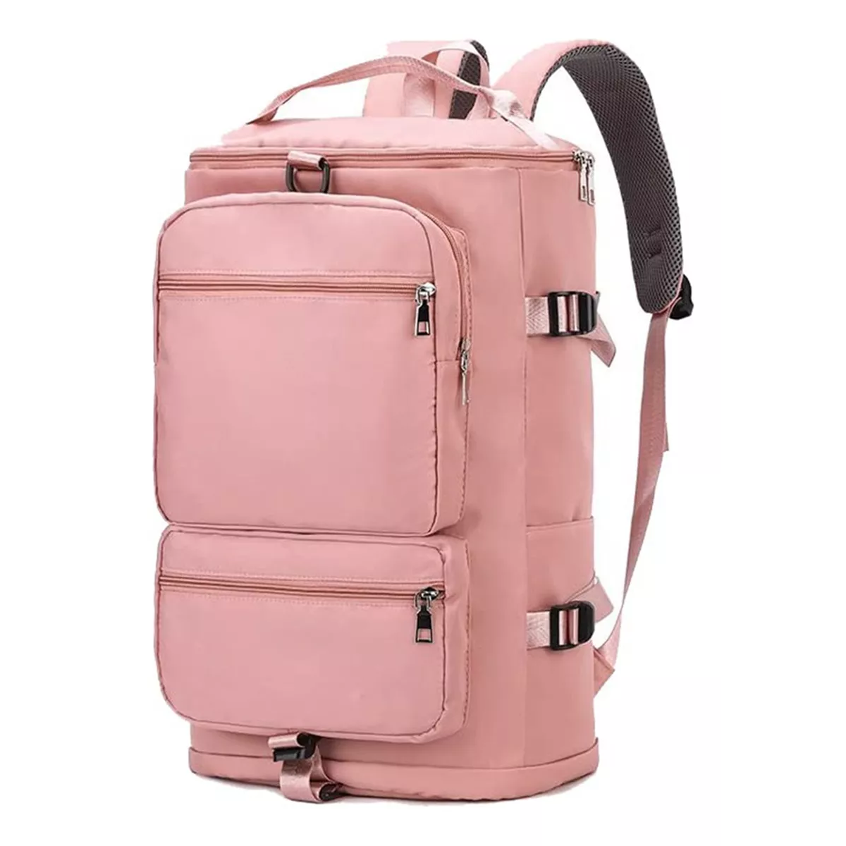 Maleta Deportiva Mochila Gimnasio Viaje Fitness Moda Bolsas Rosa