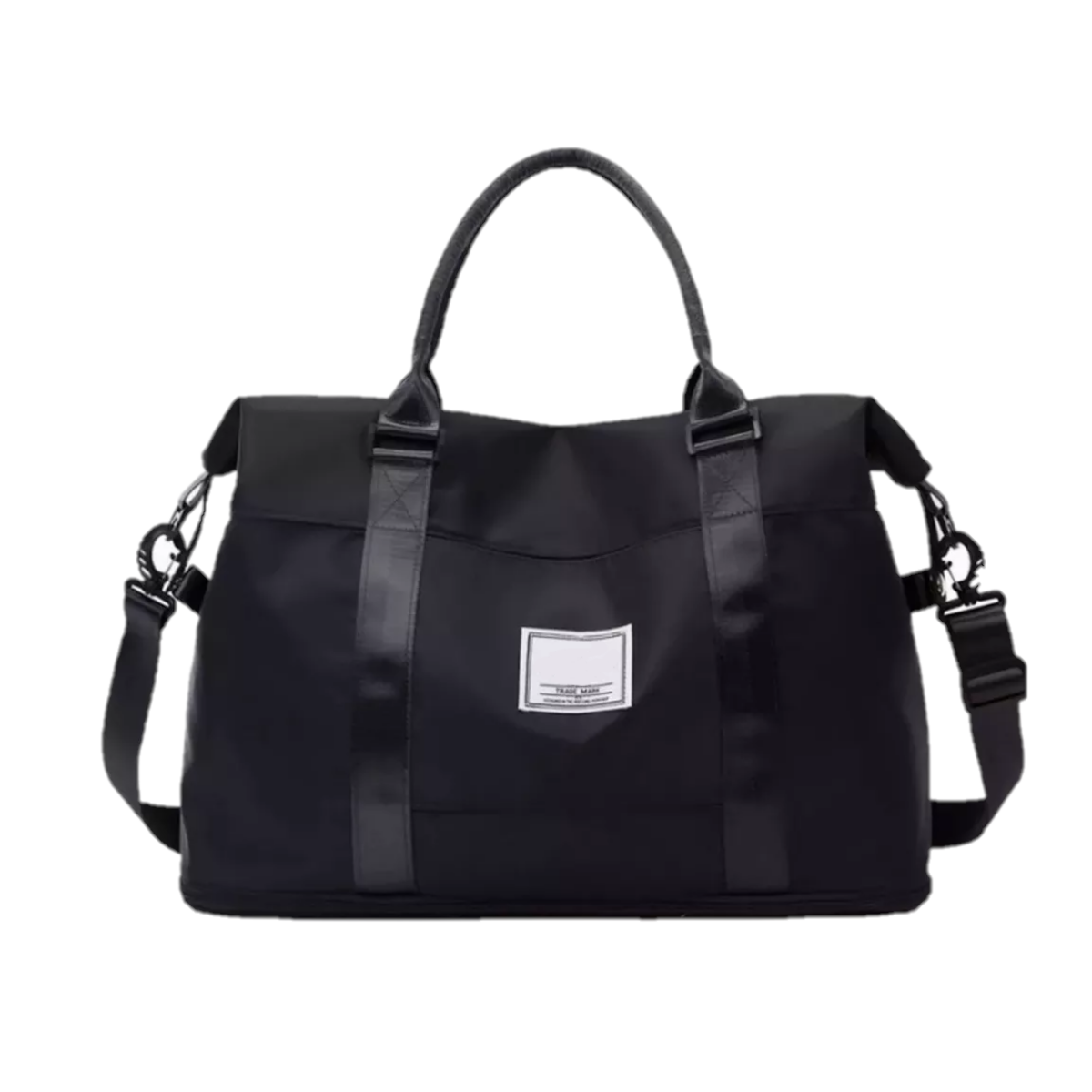 Maleta Bolsa De Viaje Deportiva Gym Tote Bolsa Negro