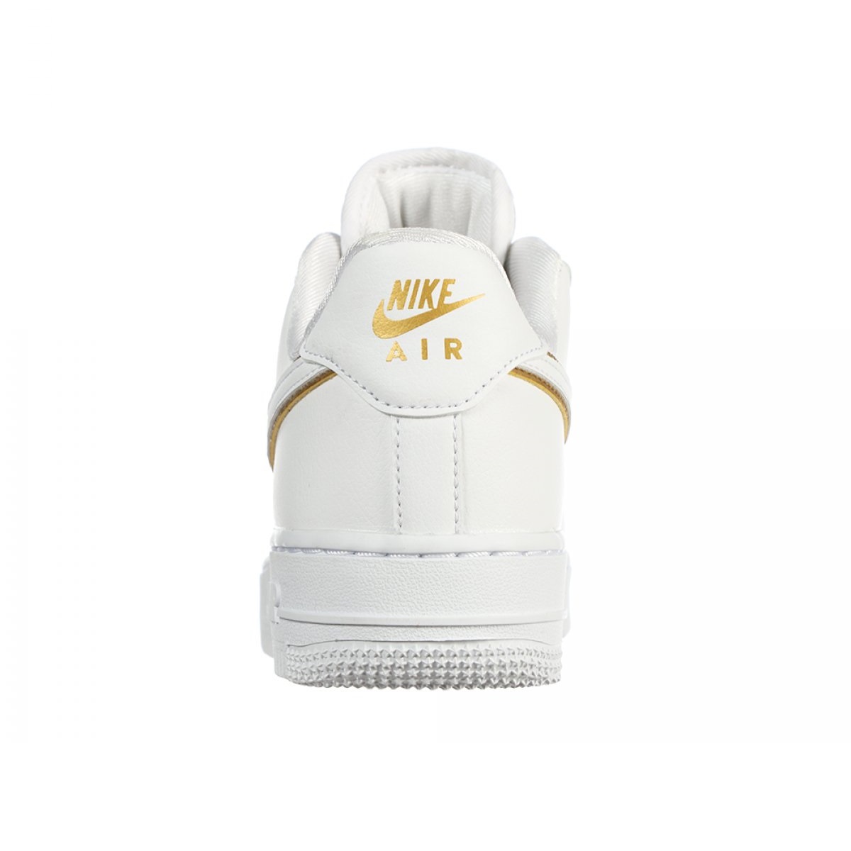 Tenis Nike Air Force 1 #25cm Gold Blanco (Mujer) AO2132-102