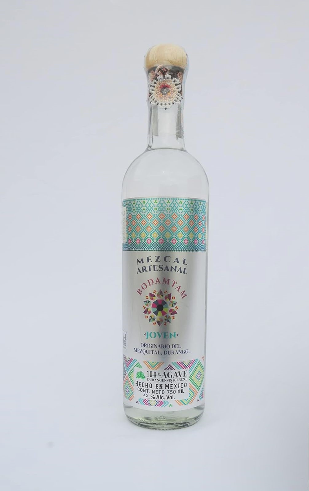 Mezcal Bodamtam Cenizo Joven 750 ml 48% Alc. Vol.