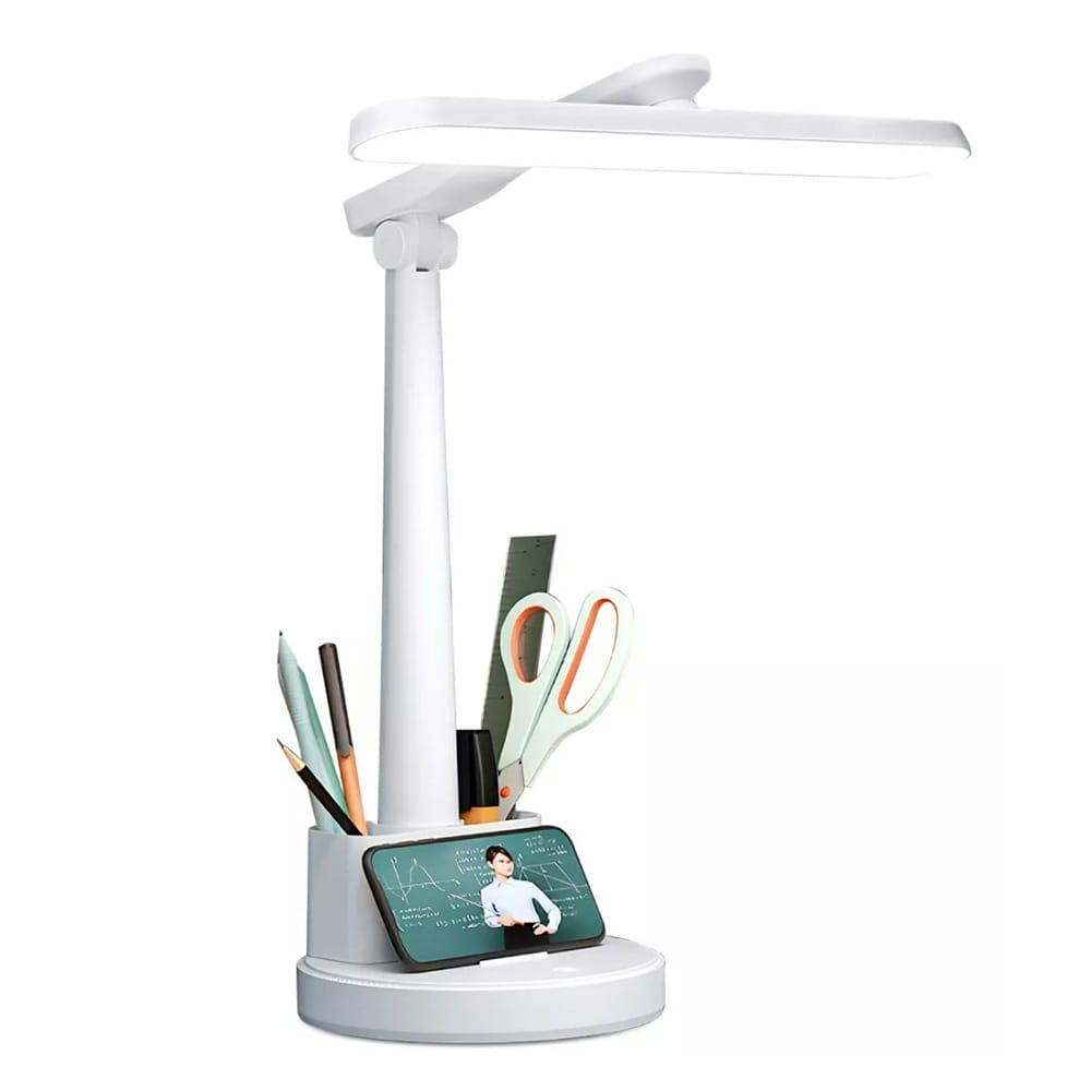 Lámpara Led Escritorio Ajustable Recargable Usb, 3200mah