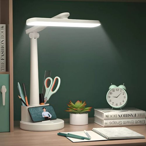 Lámpara Led de Escritorio Ajustable Recargable con Usb para Lectura