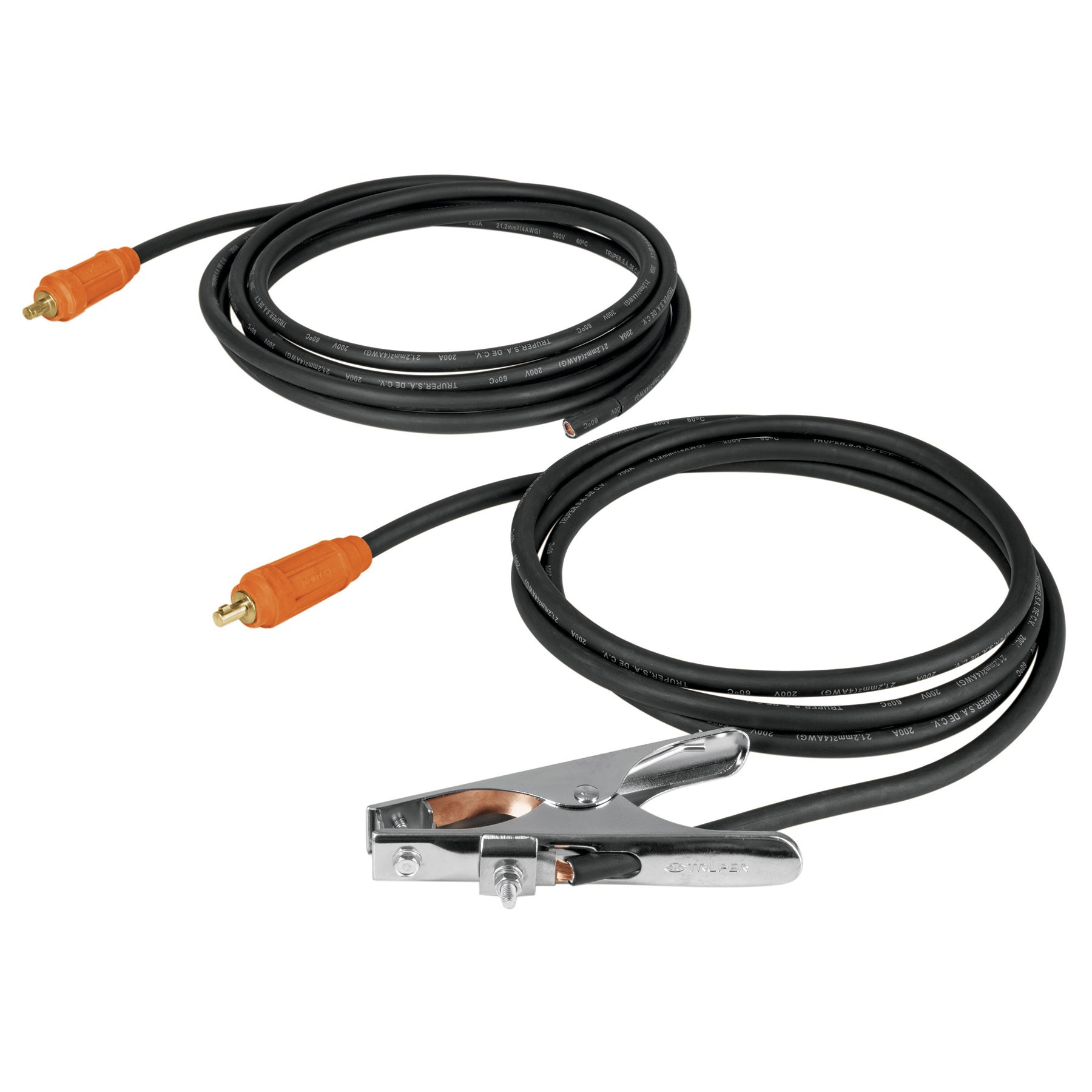 CABLE P/SOLDADORAS SOT-250A Y SOT-250C, CON PINZA DE TIERRA TRUPER 14348